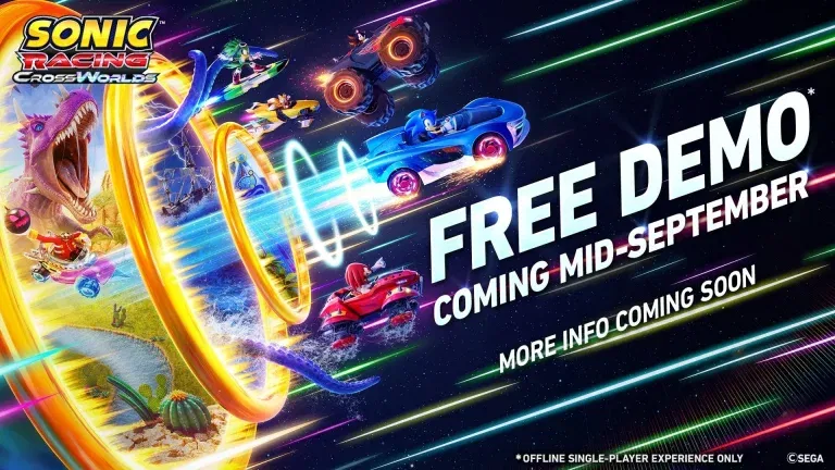 Sonic Racing Crossworlds Demo Announcement