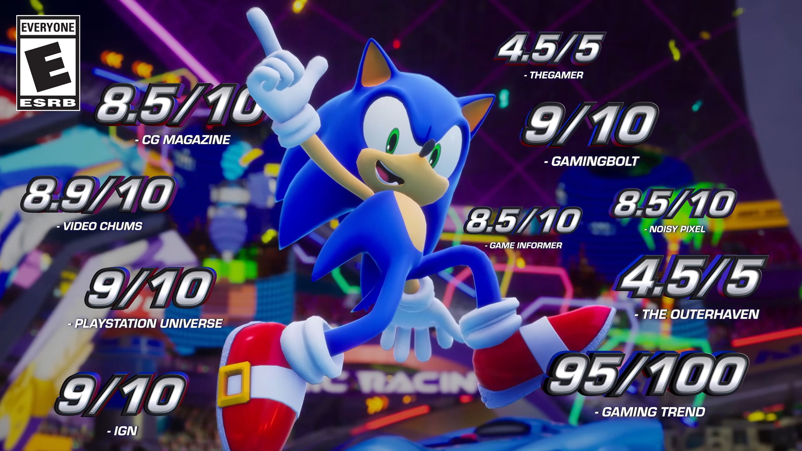 Sonic Racing CrossWorlds - Accolades Trailer