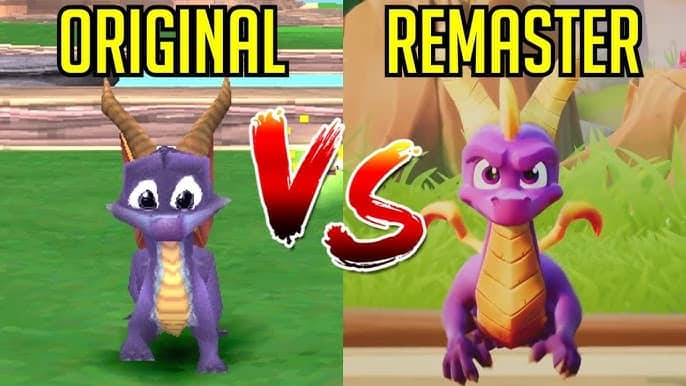 Spyro comaprison | The Outerhaven