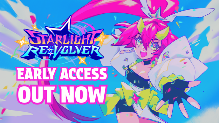 Key art of Starlight Re:Volver with the text "Early Access Out Now"