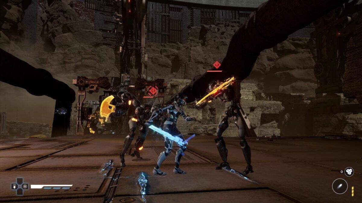 Steel seed fighting | The Outerhaven Mid fight sequence