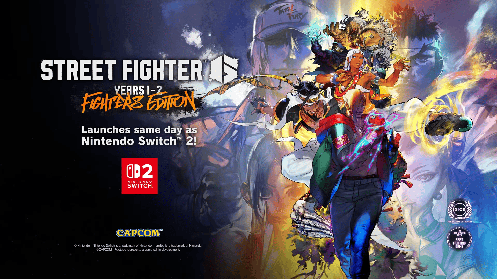 Street Fighter 6 will be heading to Nintendo Switch 2 Street Fighter VI Fighters Edition
