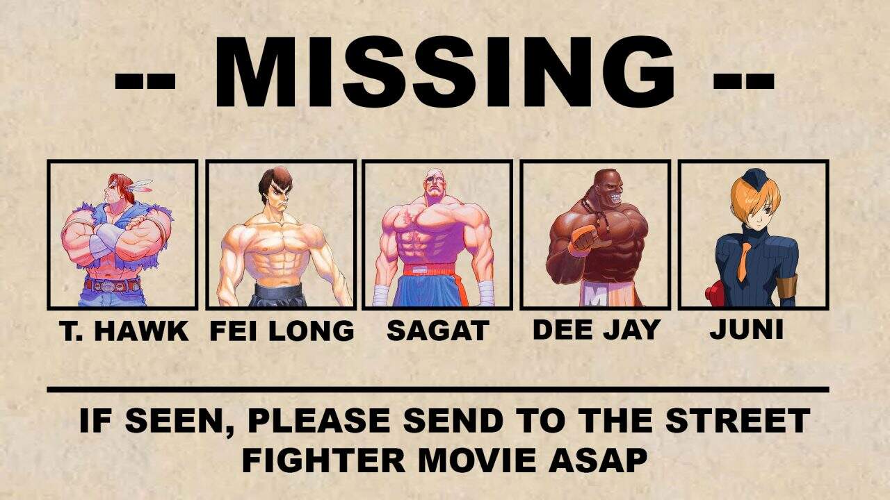Street Fighter - Missing | The Outerhaven Street Fighter
