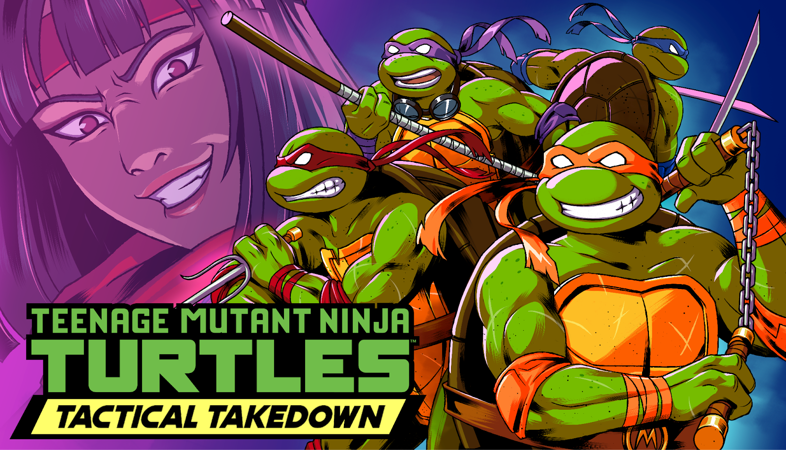 Key art for Teenage Mutant Ninja Turtles: Tactical Takedown