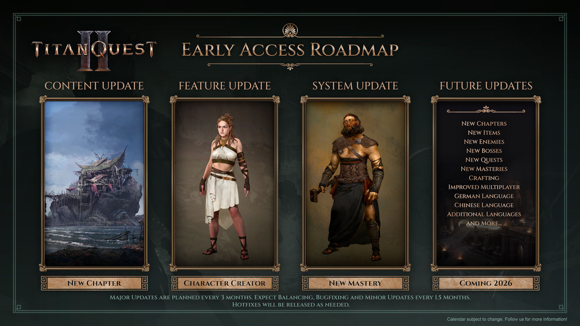 Titan Quest II Full Roadmap Early Access