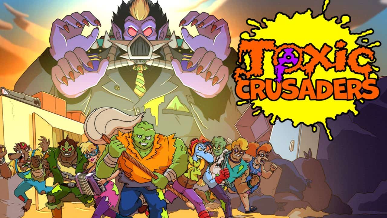 Toxic Crusaders Header image 1920x1080 | The Outerhaven Toxic Crusaders Header image