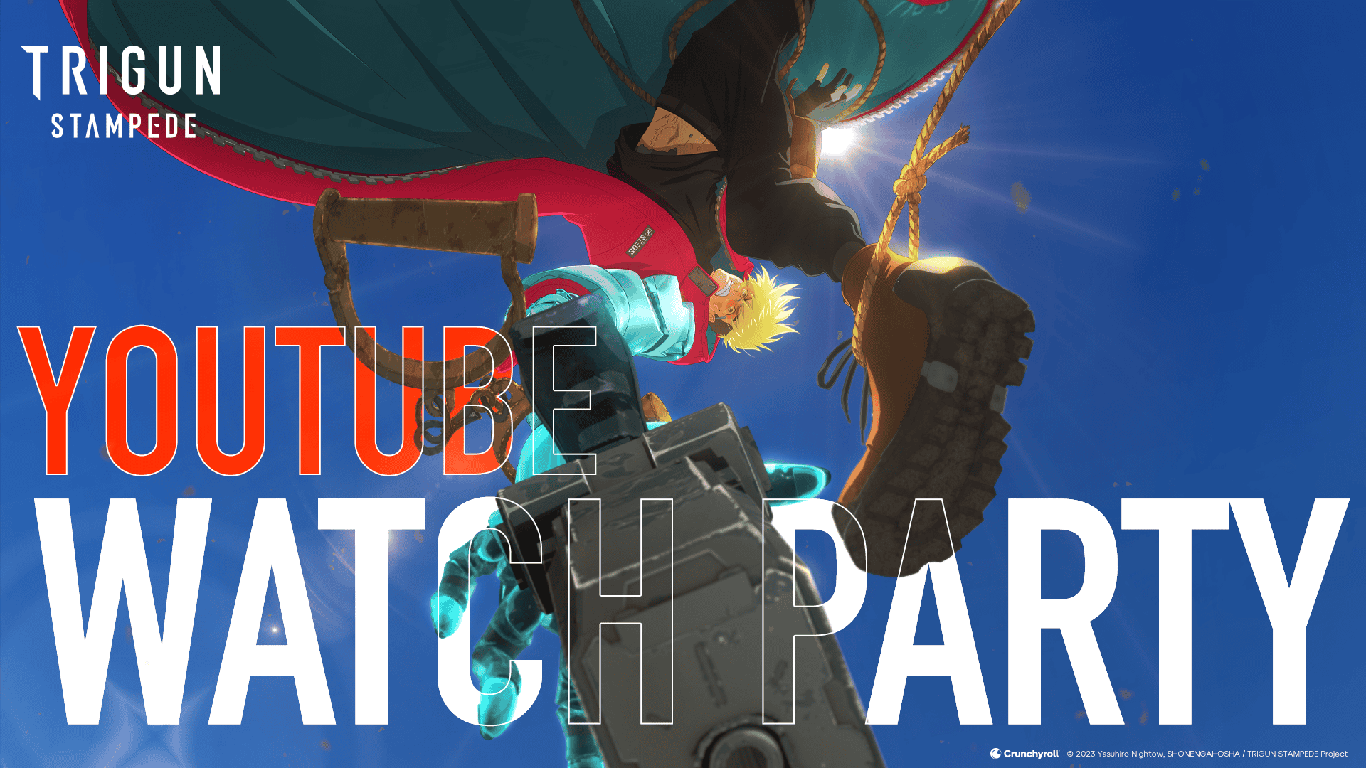 Trigun Stampede_YoutubeWatchParty_16x9 | The Outerhaven