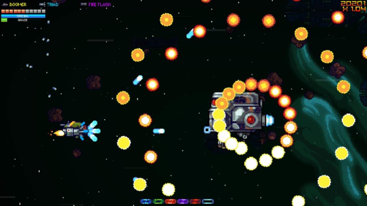 Rick Henderson Boss | The Outerhaven A screenshot of a Boss fight in Rick Henderson