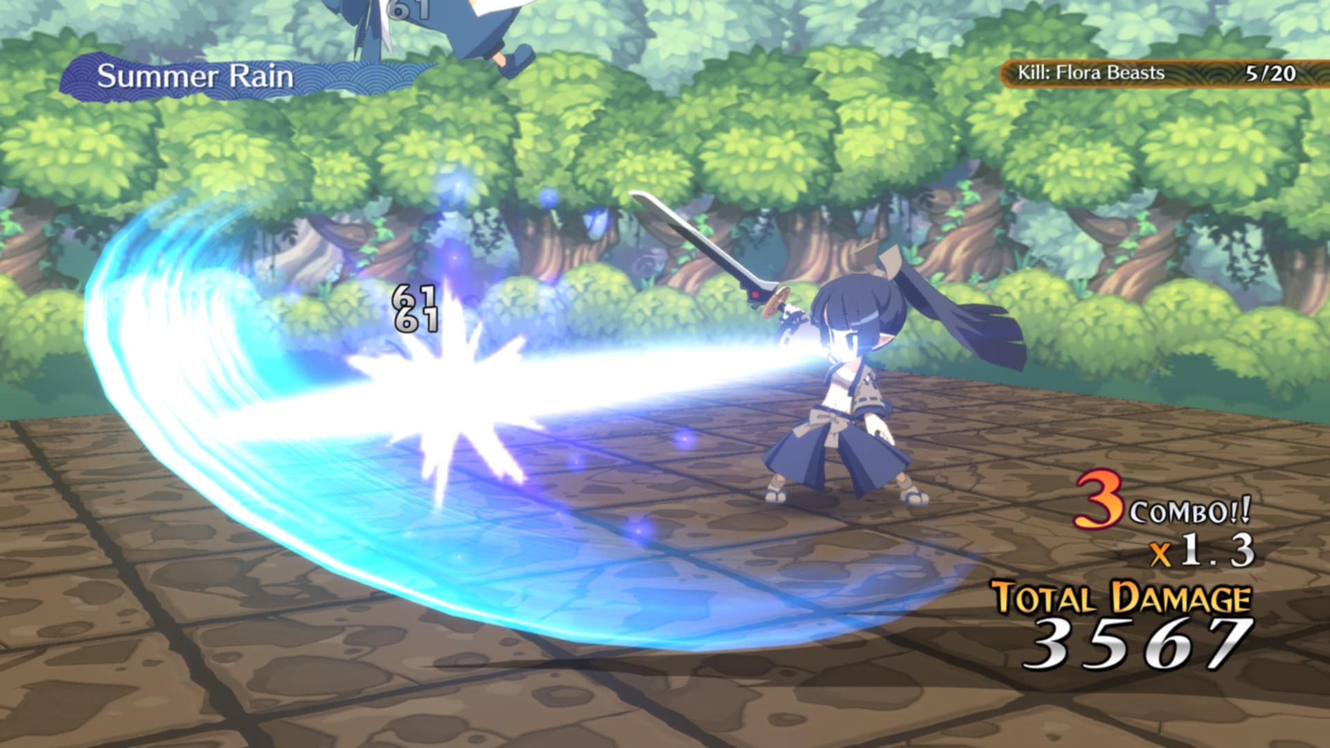 Lady Samurai in Disgaea 7 Complete