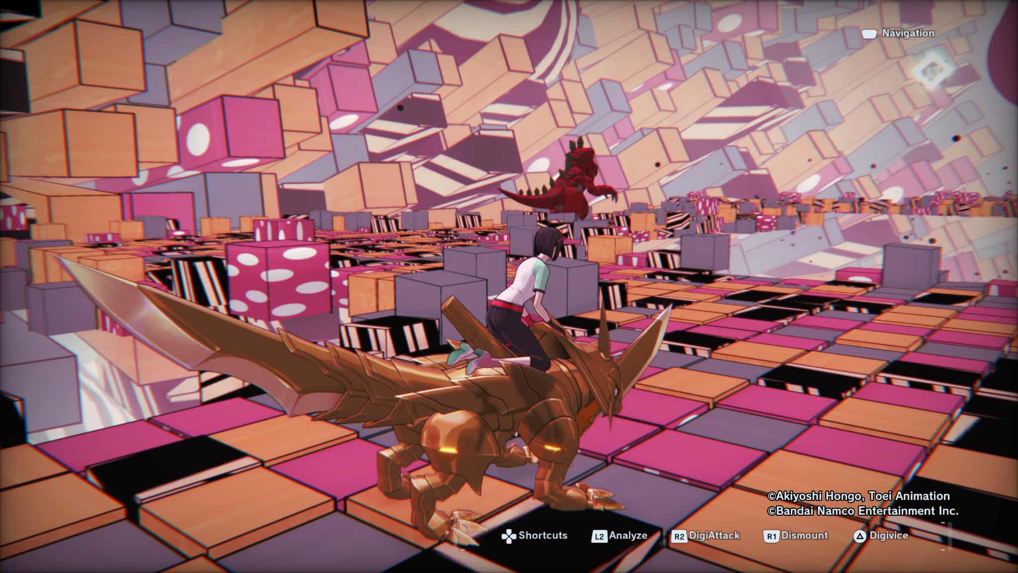 Riding Digimon in Digimon Story: Time Stranger