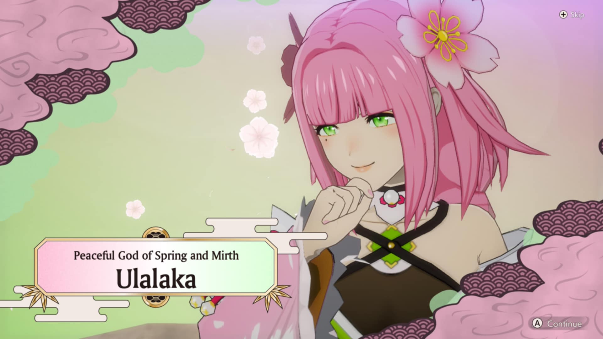 Ulalaka Meeting Cinematic in Rune Factory: Guardians of Azuma