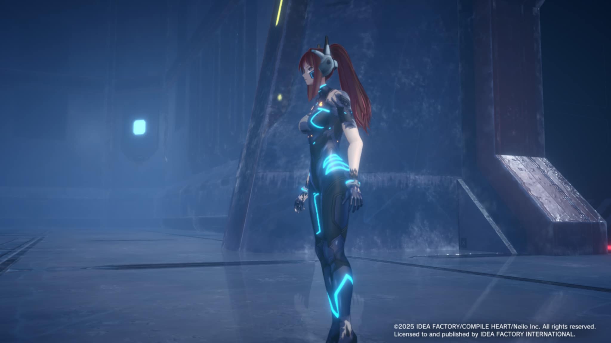Willow cutscene with battle damaged jumpsuit in Scar-Lead Salvation