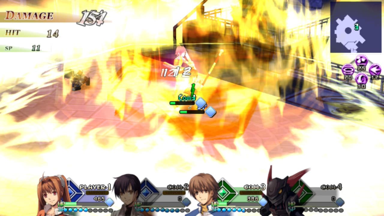 Joshua and Estelle fighting Lloyd in Ys vs Trails in the Sky: Alternative Saga