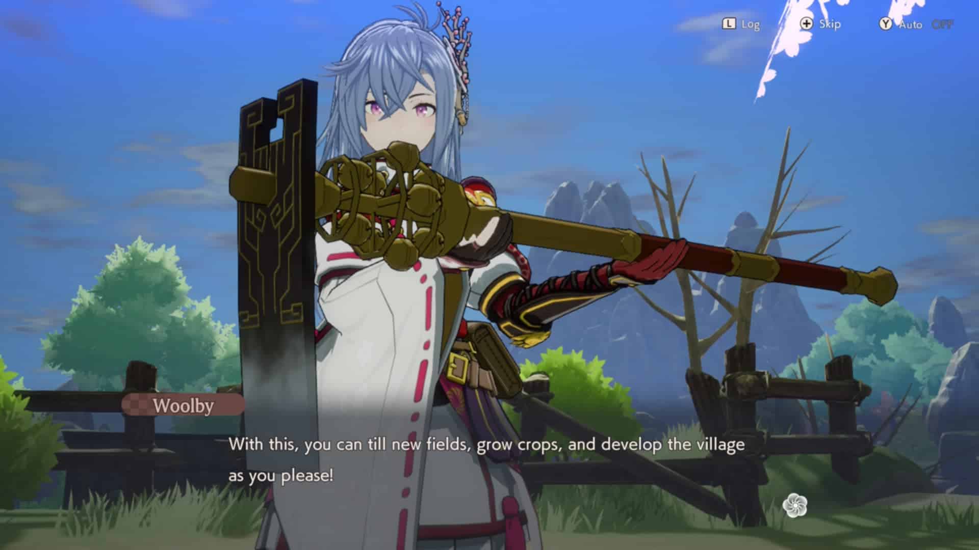 Untitled 5 Rune Factory Guardians of Azume | The Outerhaven Screenshot of Main character getting a till in Rune Factory: Guardians of Azuma