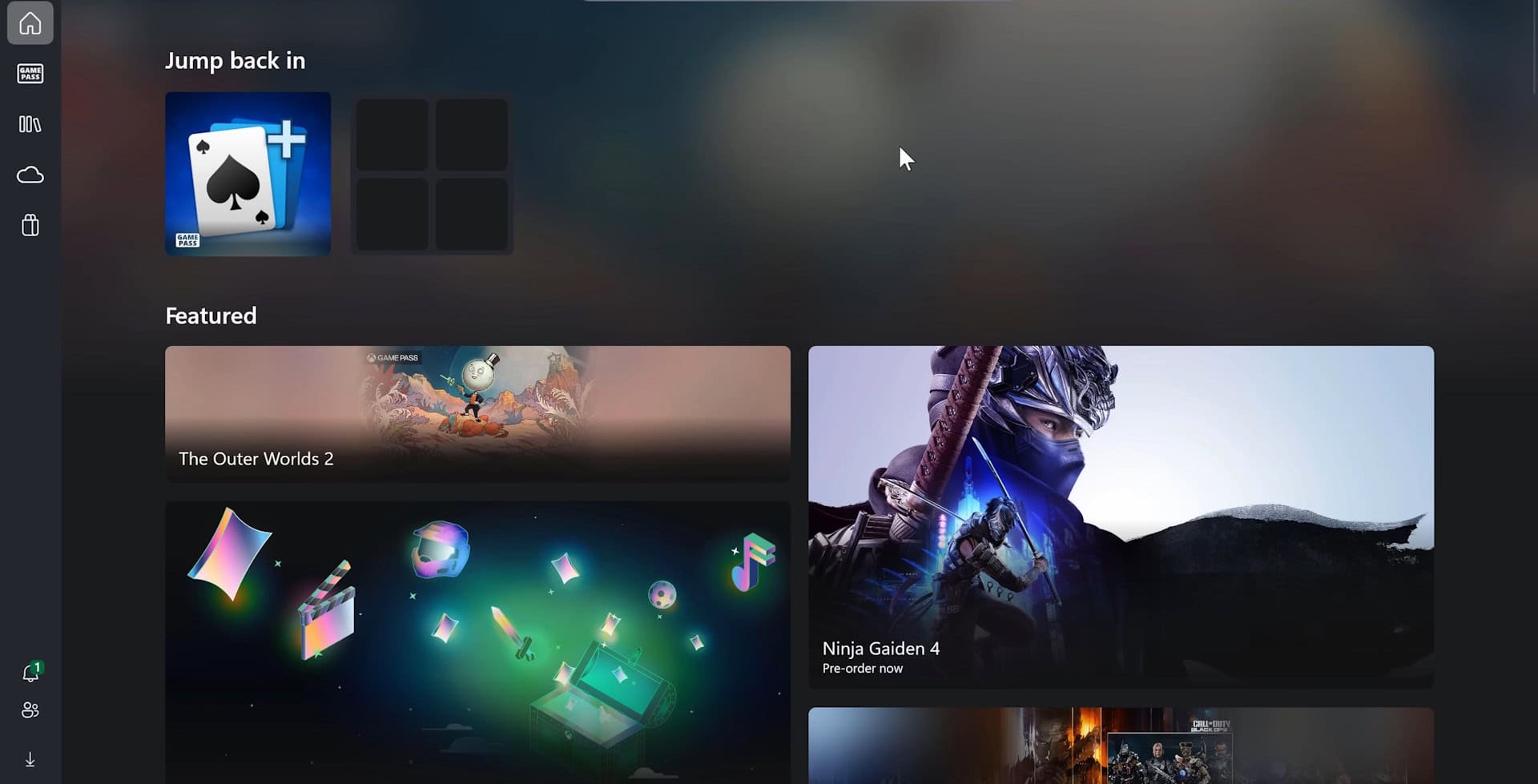 Windows 11 - Xbox App | The Outerhaven Windows 11 - Xbox App