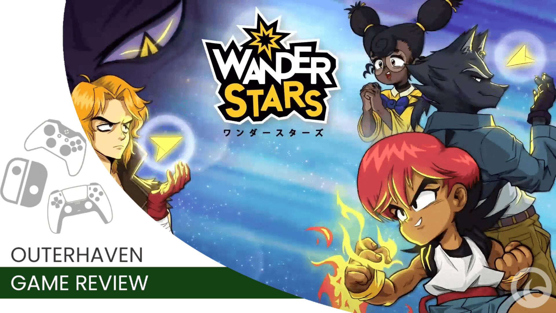 Wander Stars-2 | The Outerhaven Video Game template for Wander Stars