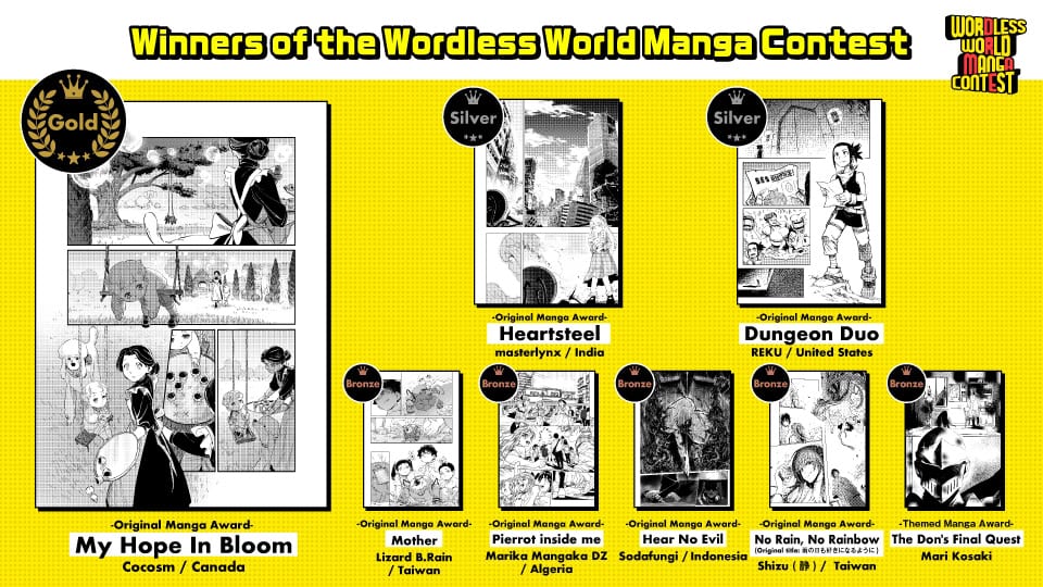 Winner of the Wordless World Manga Contest | The Outerhaven