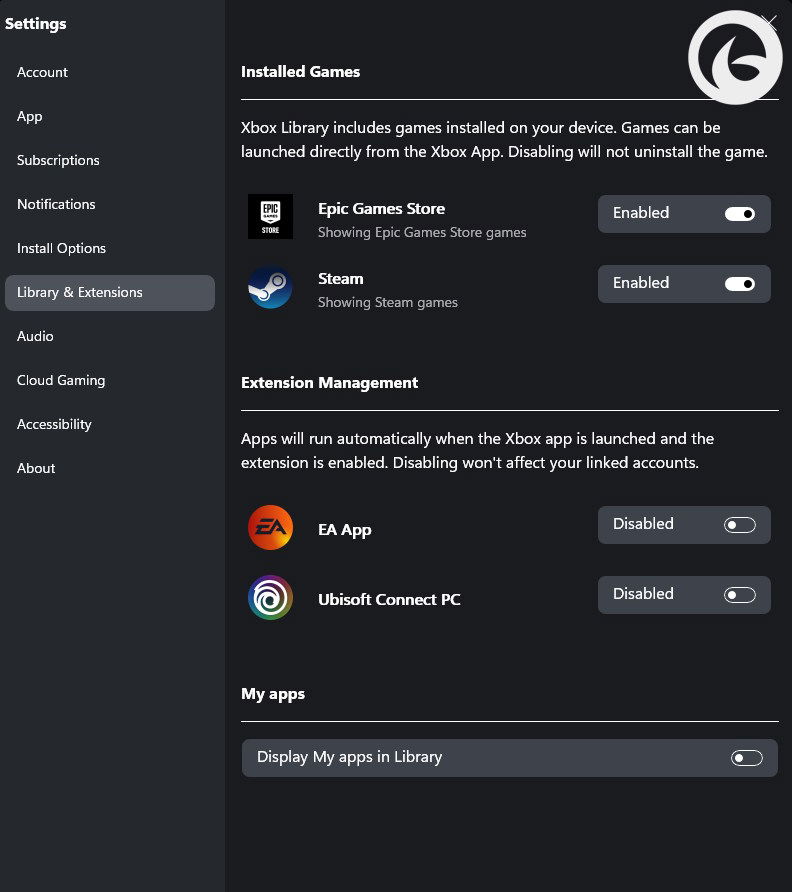 Xbox App aggregated game library image-03
