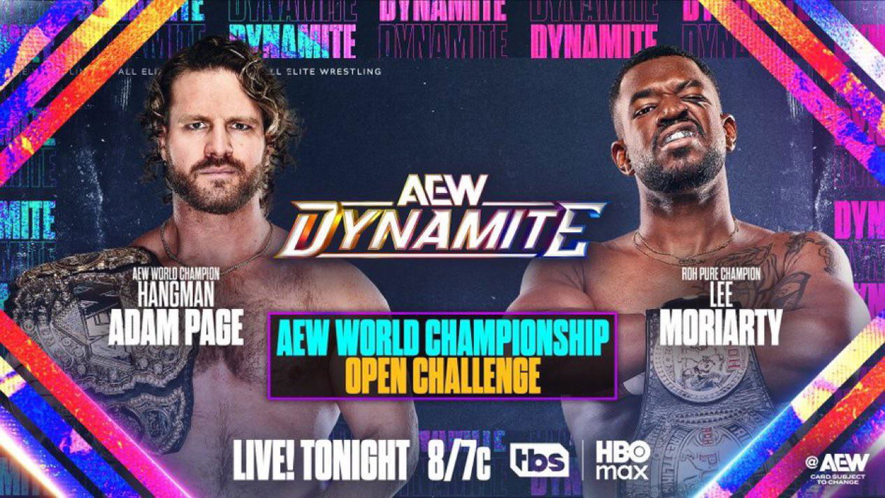 Hangman Adam Page Lee Moriarty