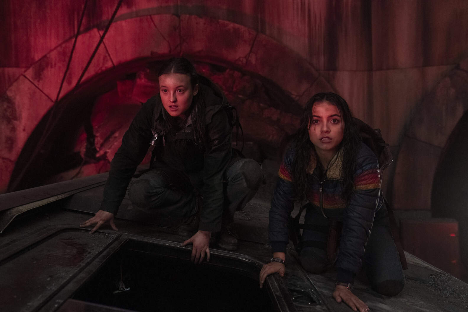 Last of Us Season 2 | The Outerhaven Last of Us Season 2 Bella Ramsey and Isabela Merced