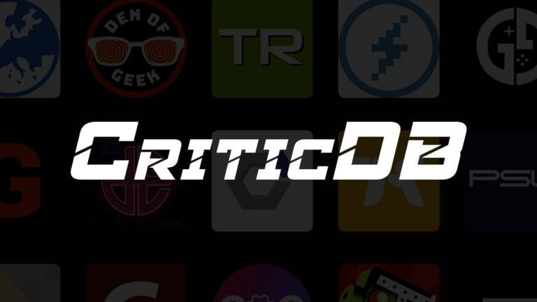 Main Header Image for CriticDB, Black with a few different logos with the text CriticDB.
