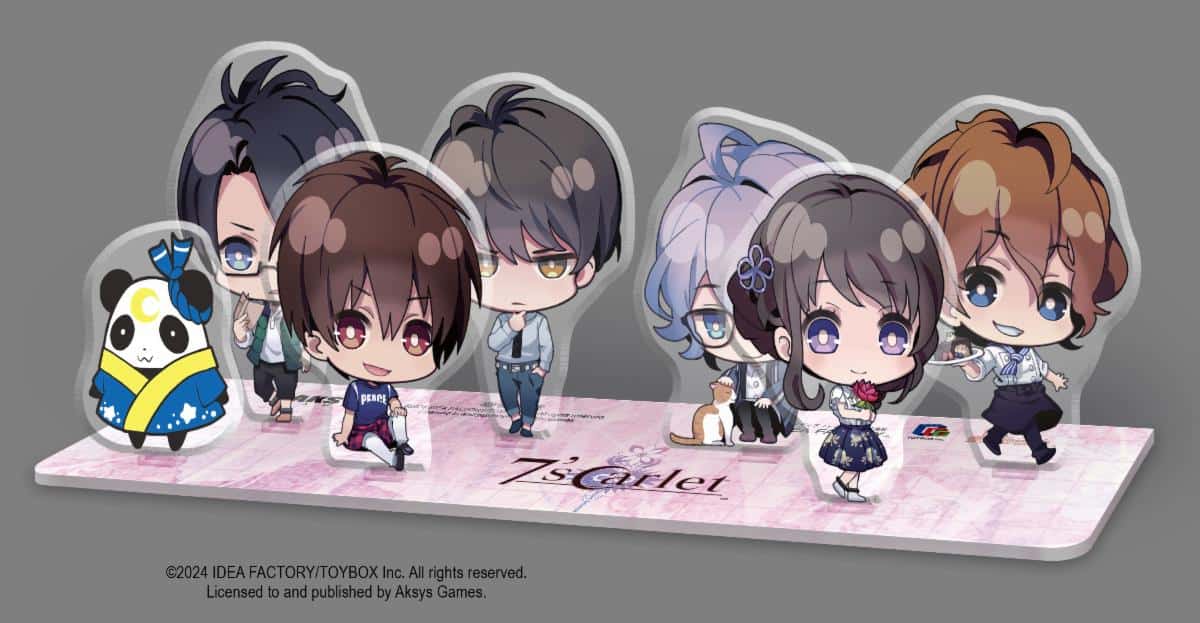 7'scarlet diorama that comes with the physical version of the game on Nintendo Switch