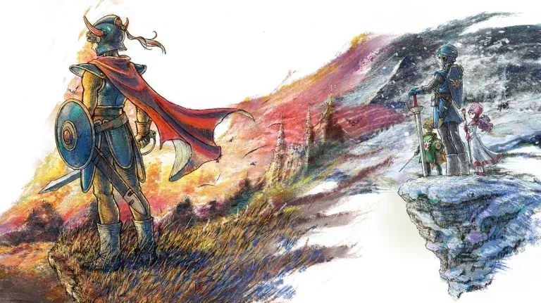 Descendants of Erdrick that are featured in Dragon Quest I + II HD-2D Remakes