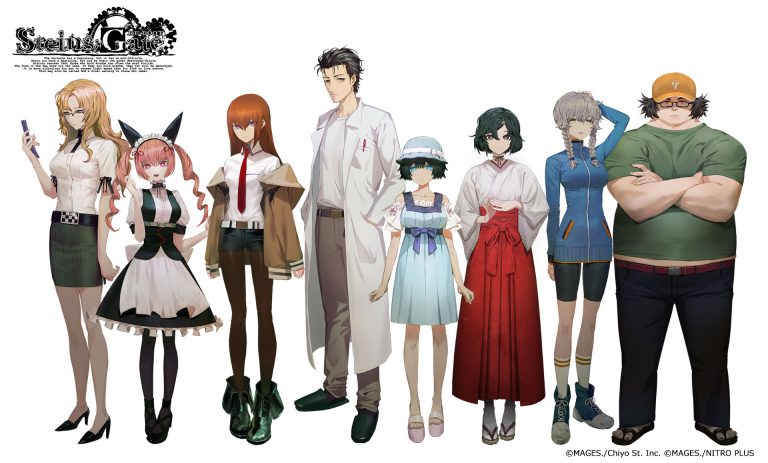 STEINS;GATE RE:BOOT character designs