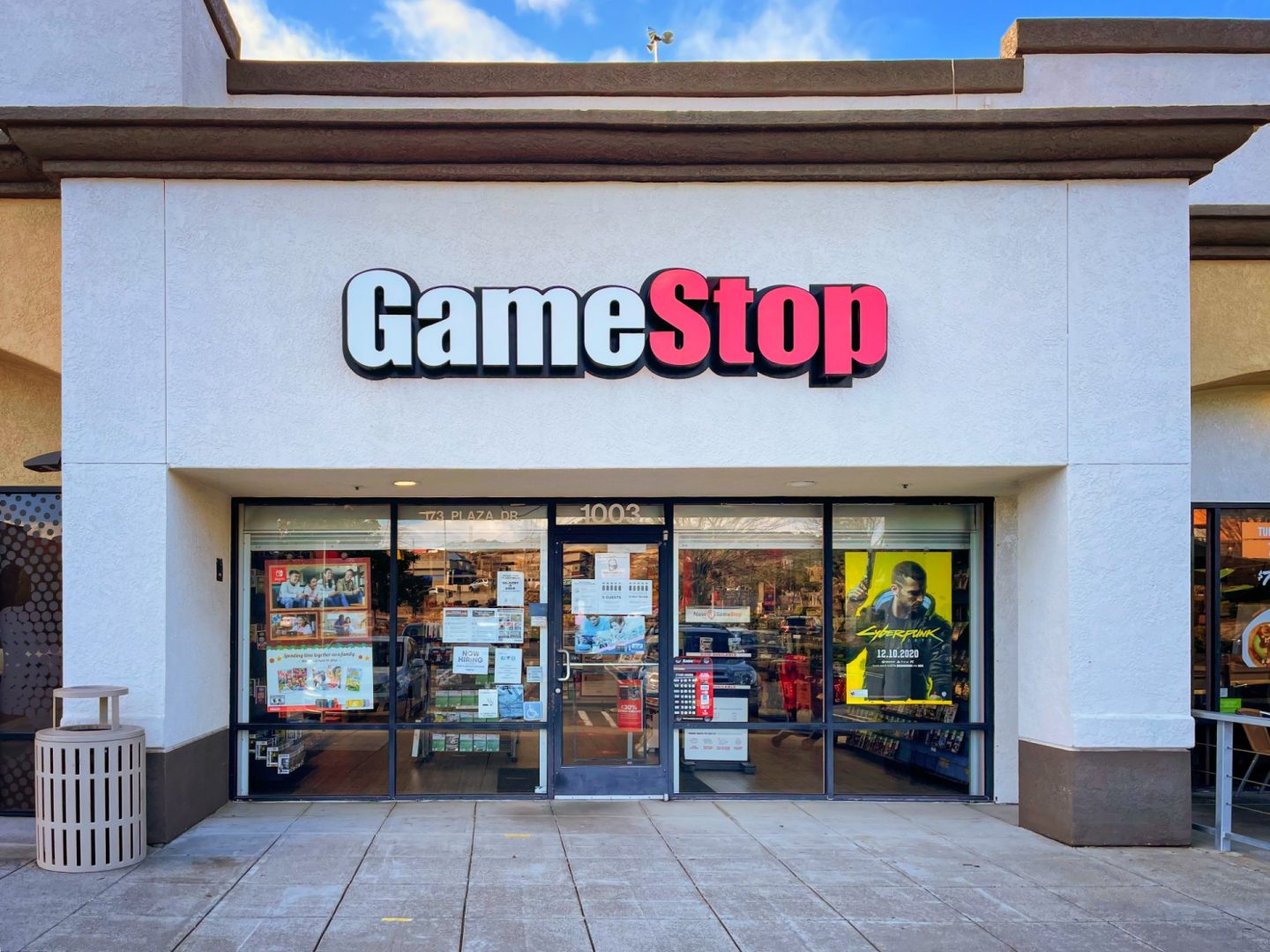 GameStop storefront