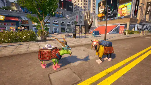 goat sim | The Outerhaven Two Goats Meeting on Times Square