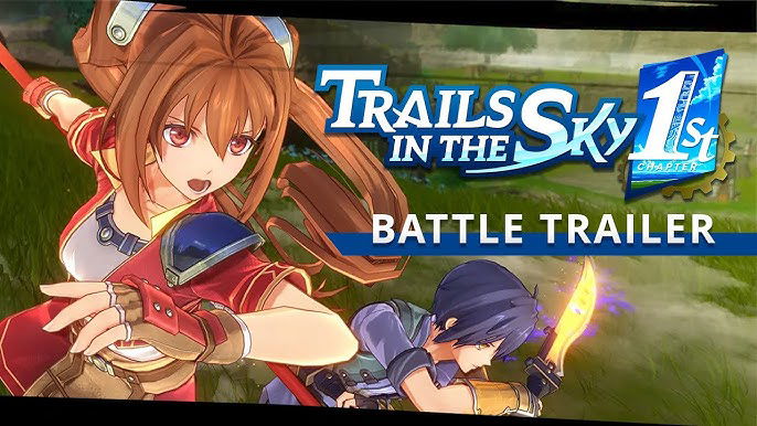 Trails in the Sky First Chapter YouTube thumbnail for the Battle Trailer