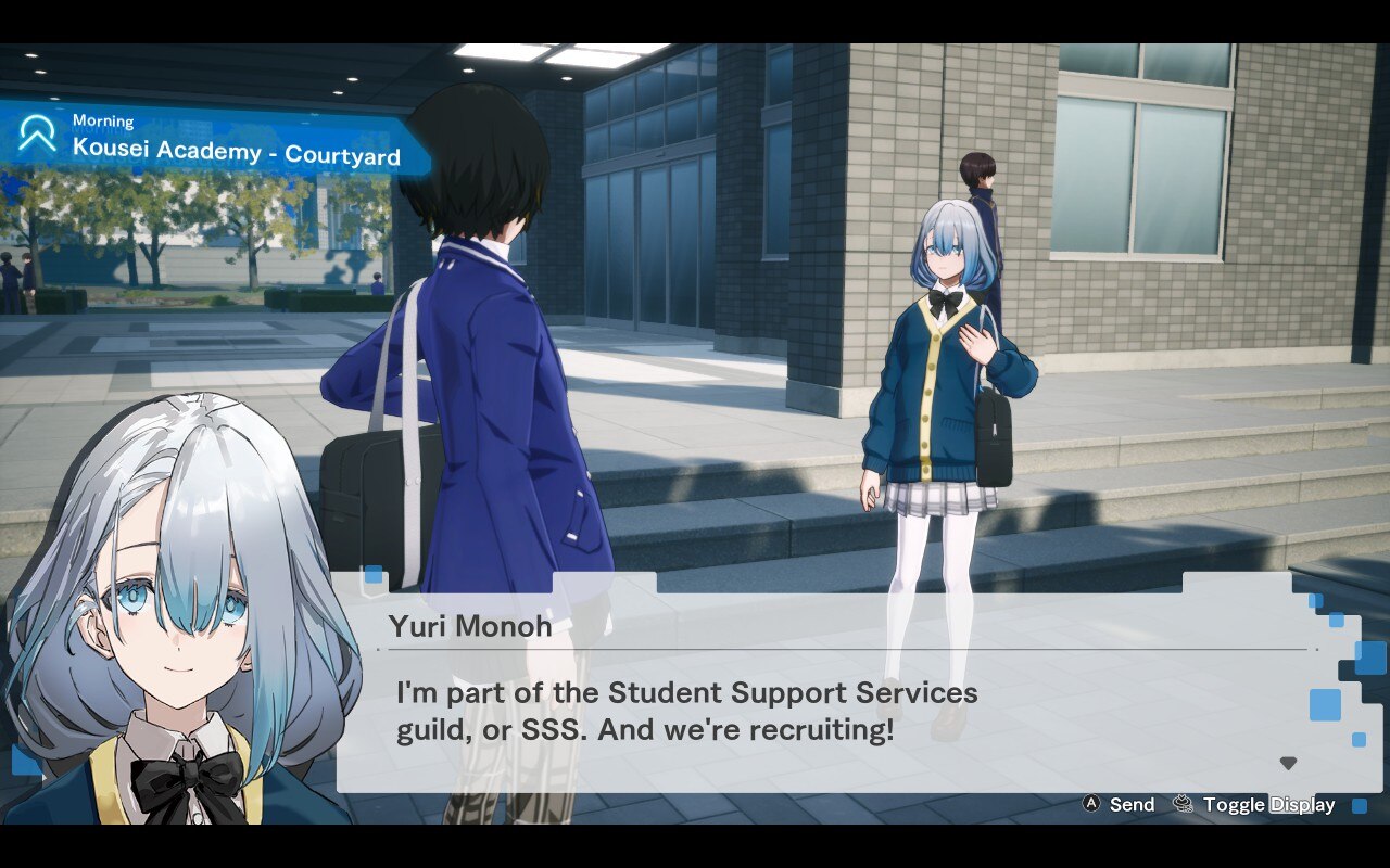 images.steamusercontent 3 | The Outerhaven Yuri talking to the main character in Varlet