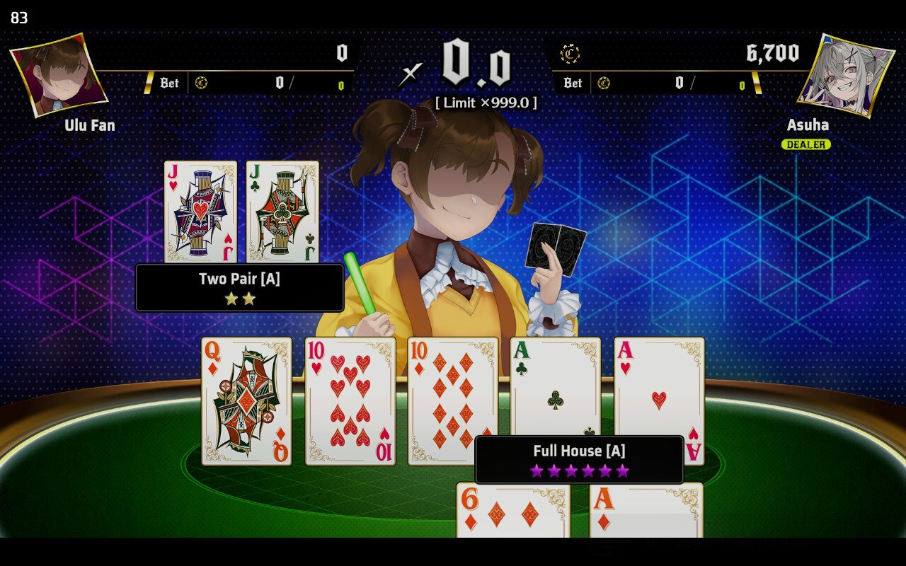 Gameplay screenshot of All in abyss: Judge the Fake facing npc
