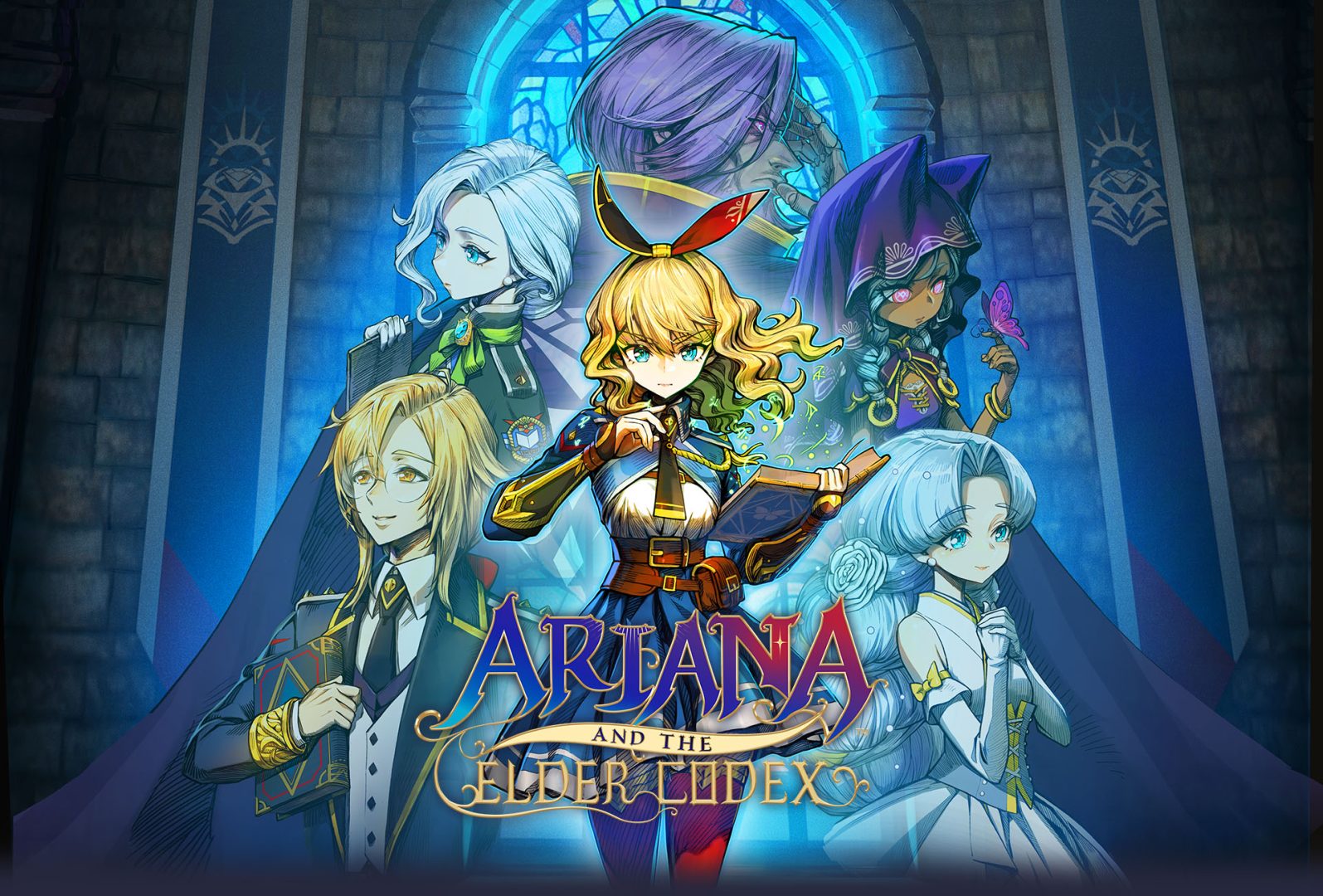 key_bg Ariana and the elder codex | The Outerhaven Main key art for Ariana and the Elder Codex