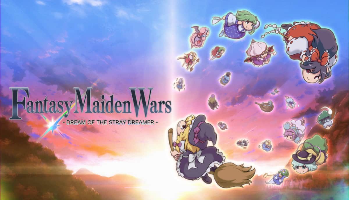 main_capsule Touhou edit | The Outerhaven Fantasy Maiden Wars Dream of the Stray Dreamer key art.