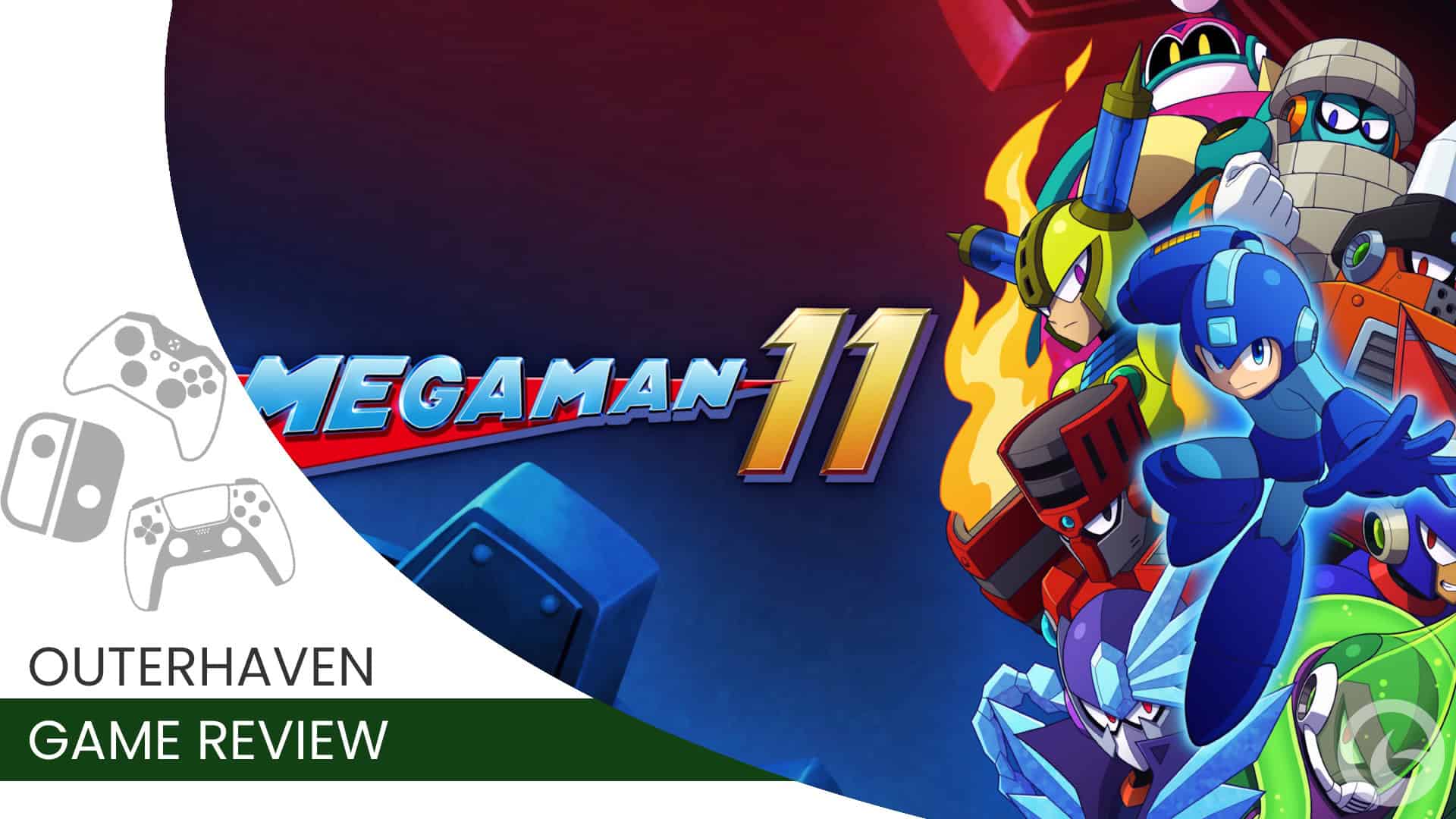 mega man 11 review header image | The Outerhaven mega man 11 review header image
