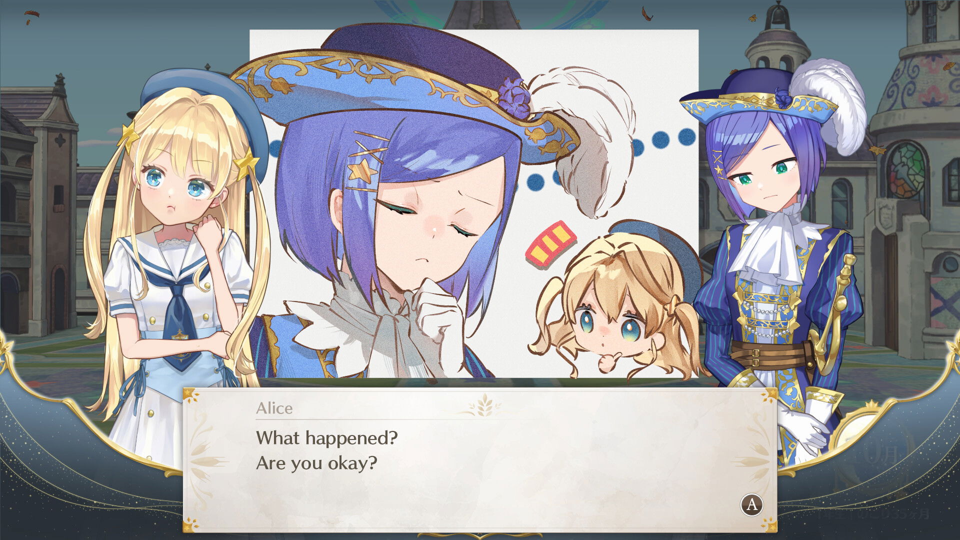 Visual Novel Element in Magical Princess
