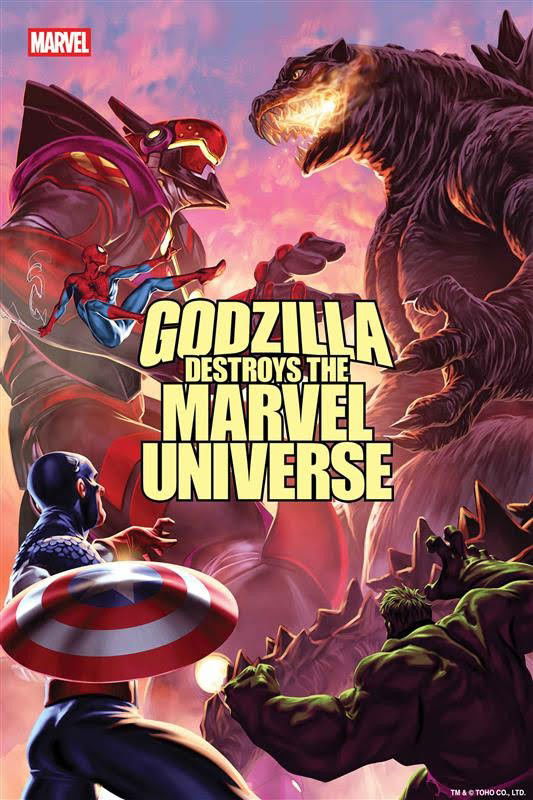 Godzilla Destroys the Marvel Universe