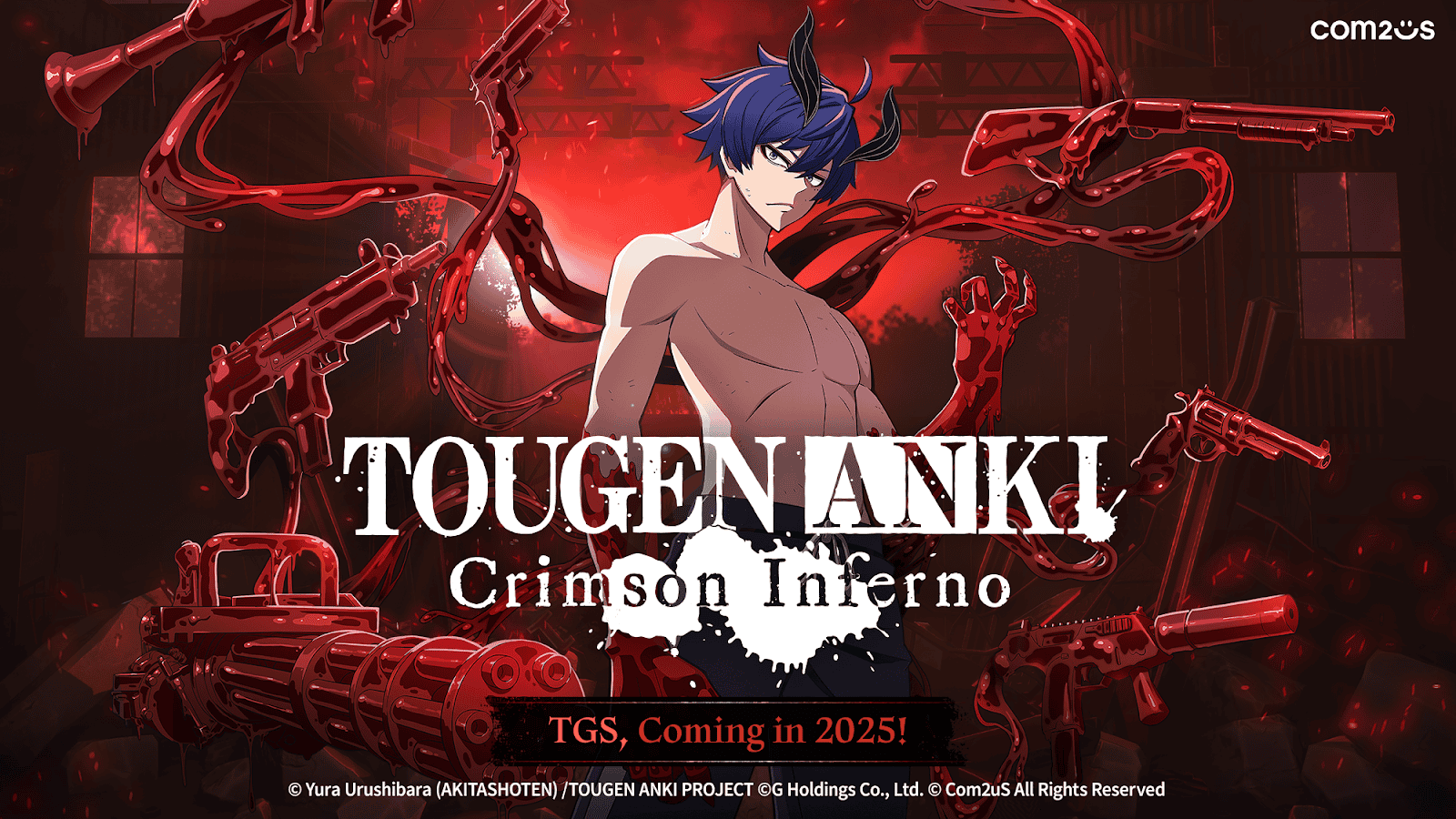 unnamed Tougen Anki | The Outerhaven Tougen Anki: Crimson Inferno Key Art